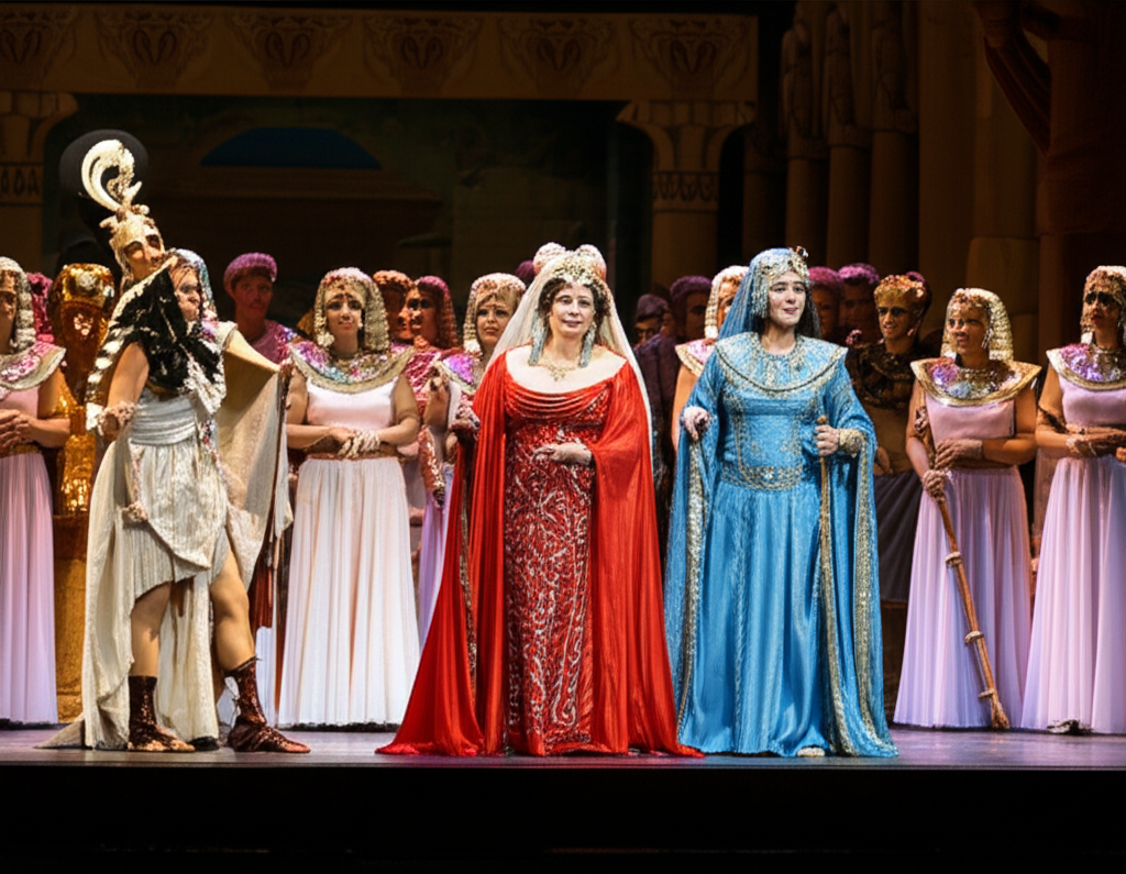 Aida Verdi Un Vistazo al Esplendor del Vestuario Operístico