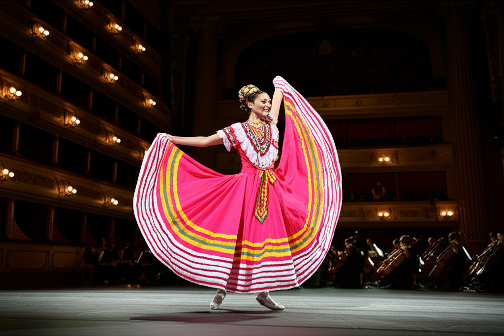Una imagen ilustrstiva de Danza en la Ópera Mexicana Un Legado de Movimiento y Pasión