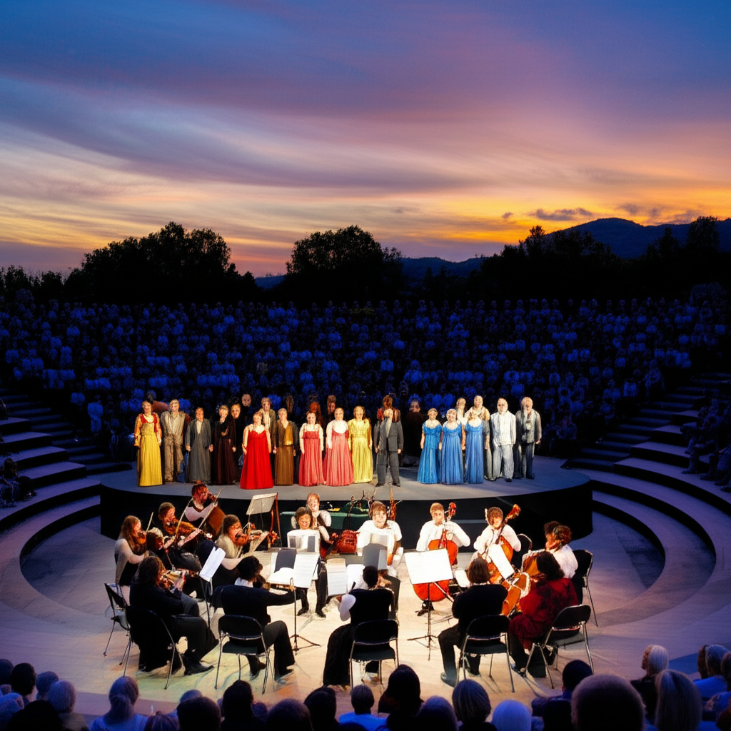 Una imagen ilustrstiva de Disfruta la Ópera al Aire Libre Este Verano
