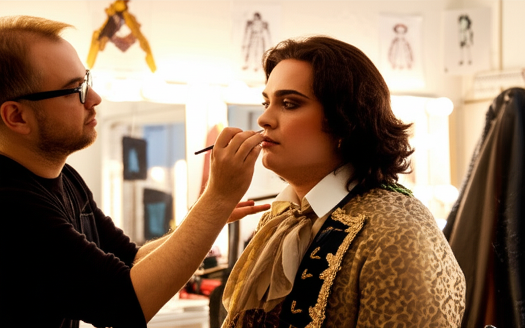 El Arte del Maquillaje en la Ópera Tras Bambalinas