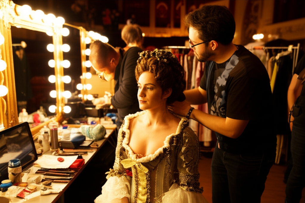 El Arte Secreto del Maquillaje y Peluquería en la Ópera