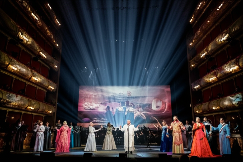 El Uso de Proyecciones en la Iluminación de Ópera Dimensiones Expandidas