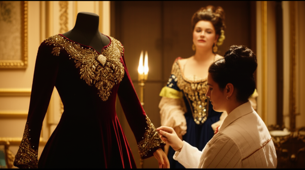 Una imagen ilustrstiva de Elegancia y Drama Vestuario Ópera Siglo XIX
