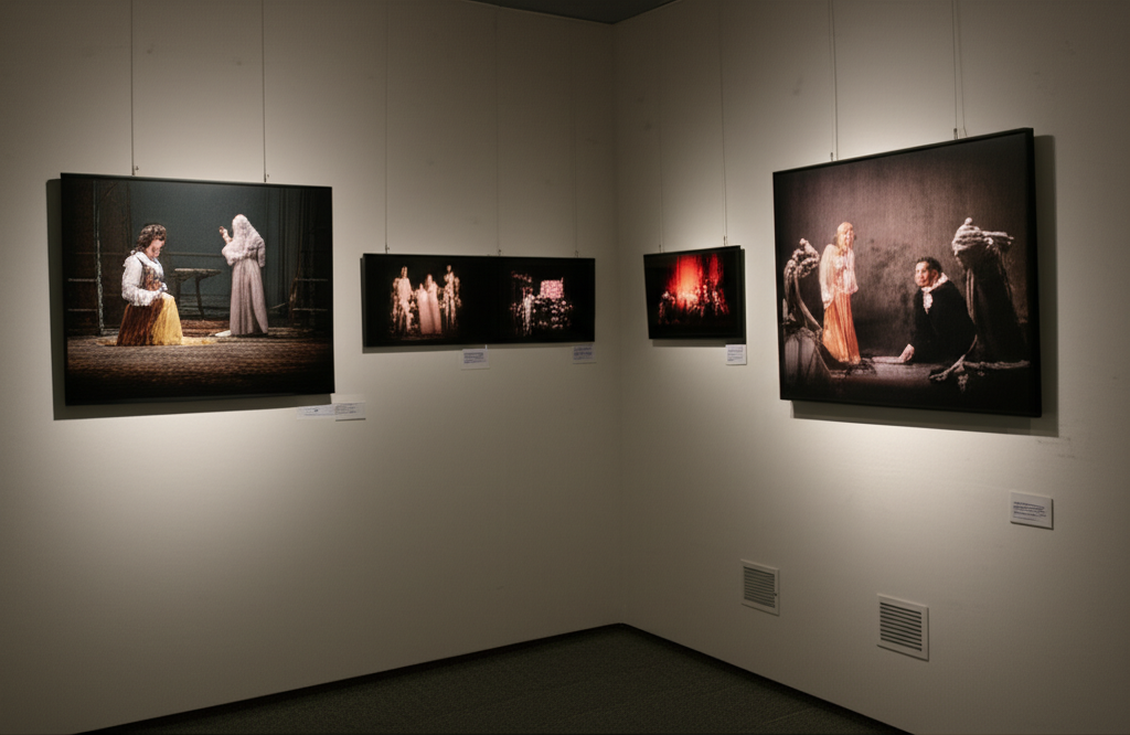 Exposición Fotografía Escenografía Teatro Uniendo Mundos Creativos