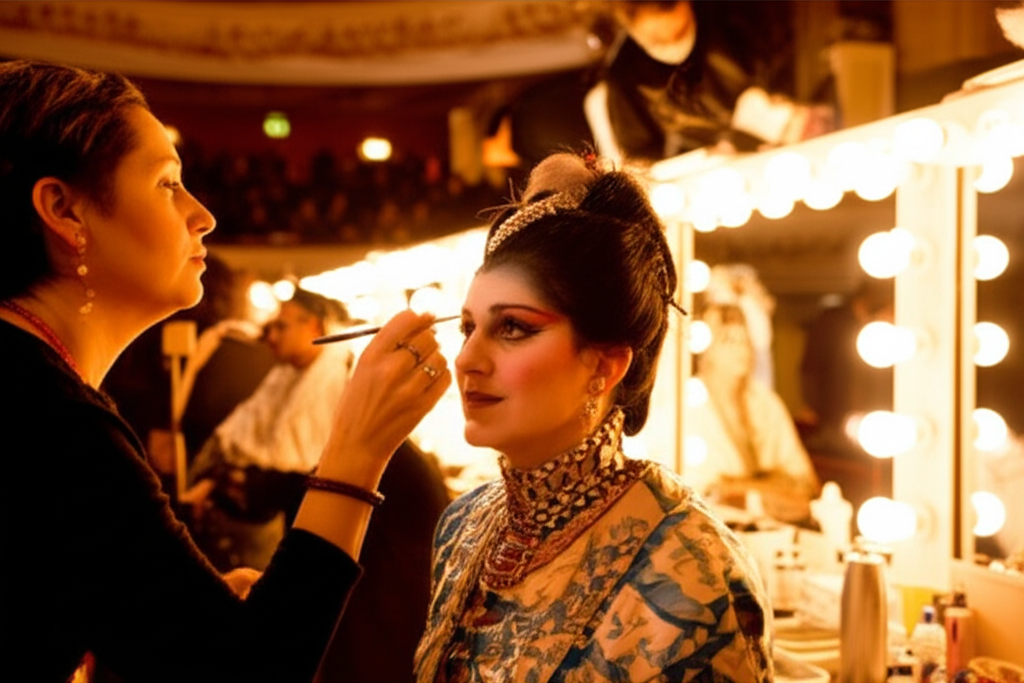 Maquillaje Ópera El Arte de la Caracterización Escénica