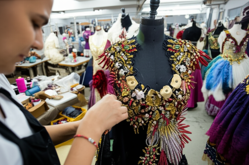 Materiales Vestuario Ópera Un Vistazo Tras el Telón