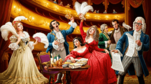 Una imagen ilustrstiva de Secretos y escándalos Historias poco conocidas ópera