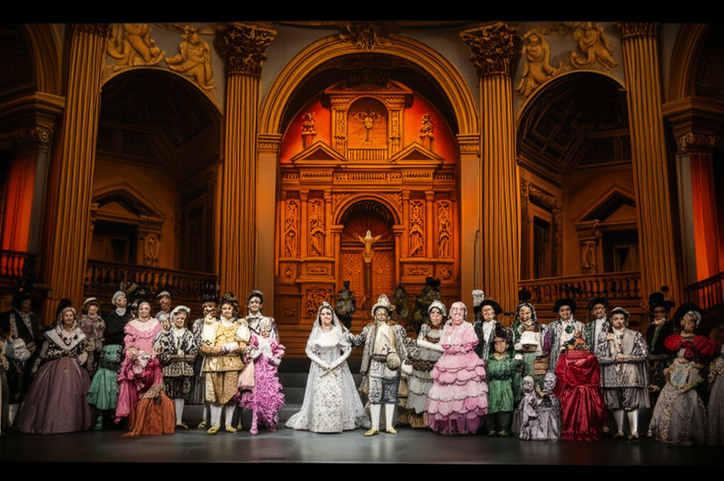 La Influencia de la Pintura Barroca en la Ópera Mexicana Vestuario y Escenografía