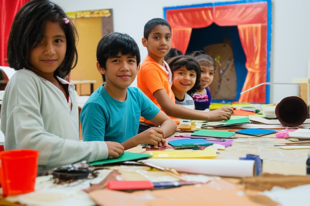 Pequeños Creadores Talleres de Escenografía para Niños en México