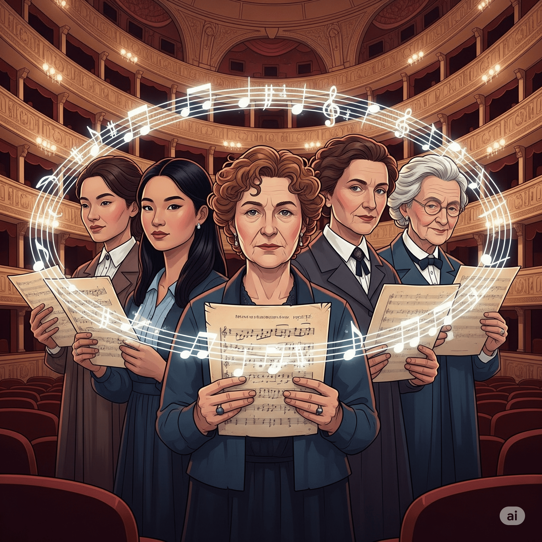 Mujeres Compositoras Ópera Rescatando Legados Perdidos