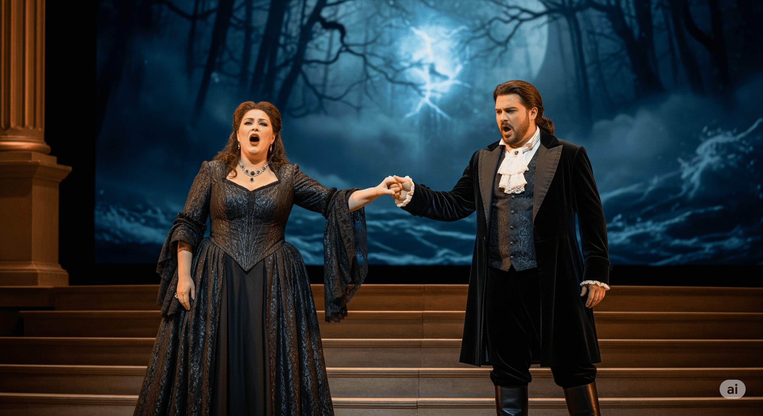 Una imagen ilustrstiva de Ópera Romántica Características Clave de un Movimiento Apasionante